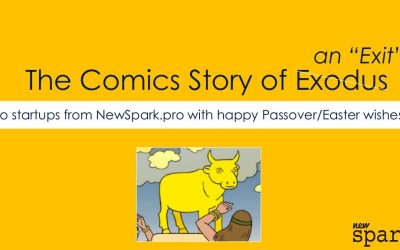 The Comics Story of Exodus (Startups Version)
